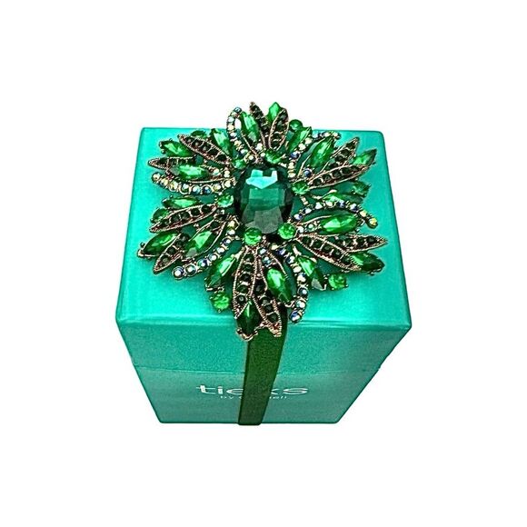 Tieks Emerald Green Ballet Flats by Gavrieli Size 7 Leather – In Hand Ships Now - Picture 10 of 11